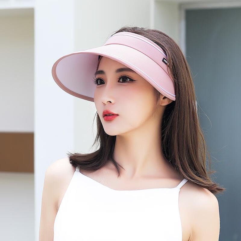 ZHENYUEQI Women's Outdoor Cycling No-Top Sun Visor Hat
