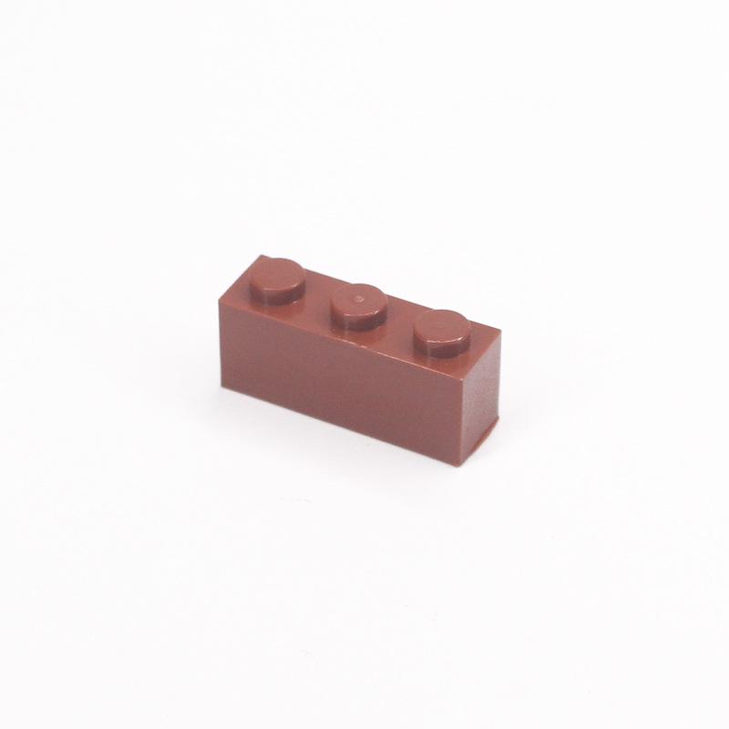 Small Particle Assembly Puzzle Children's Building Block DIY Parts Brick 1x3 Hole Compatible Spare Parts