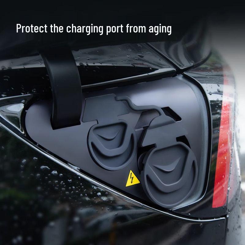 Wasserdichte Silikon-Ladeanschlussabdeckung für Tesla Model 3/Y