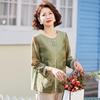 PaSiTe Summer Chinese Style Floral Chiffon Blouse
