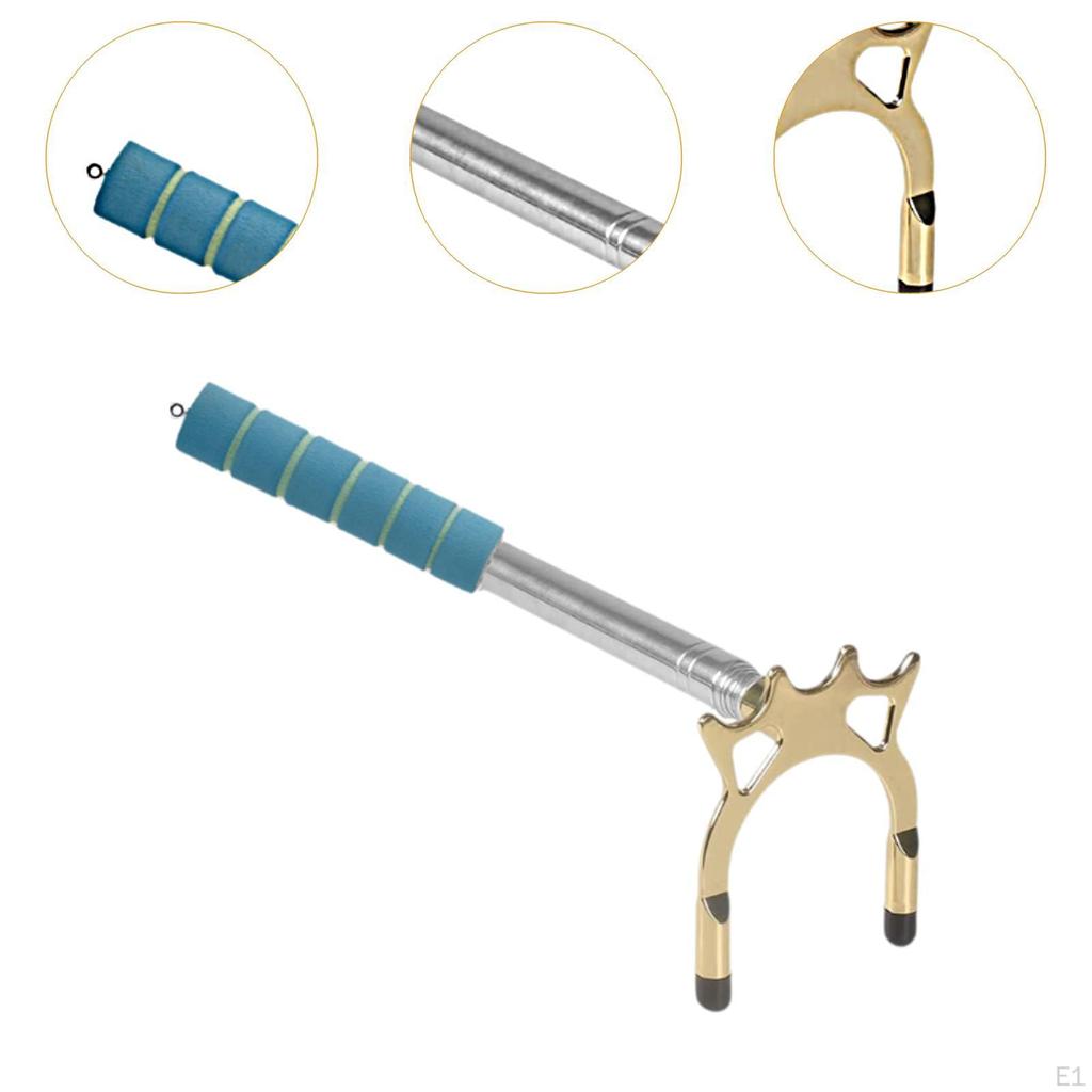 Telescopic Pool Cue Adjustable Support Snooker Holder Billiards Bridge Stick for Training