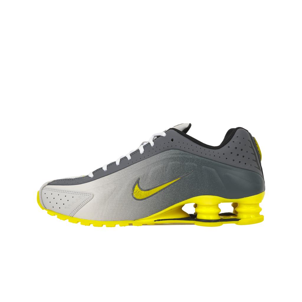 Nike Shox R4 Bright Citron Unisex Sneakers Yellow Vast-Grey Light-Graphite IH3397-078