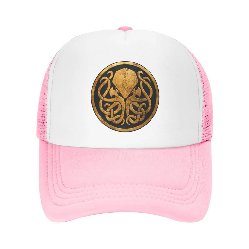 Custom Call Of Cthulhu Lovecraft Baseball Cap Women Unisex Breathable Trucker Hat Outdoor Snapback Hats