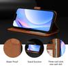 For Xiaomi 15T Wallet Case RFID Blocking Calf Texture Leather Stand Phone Cover with Strap