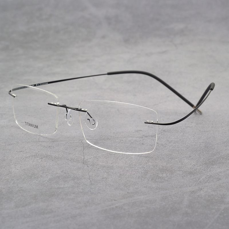 Ultralight  Memory Titanium Rimless Reading Glasses Business Frameless Men&Women Presbyopic Eyeglasses Diopter 0 To +4.0