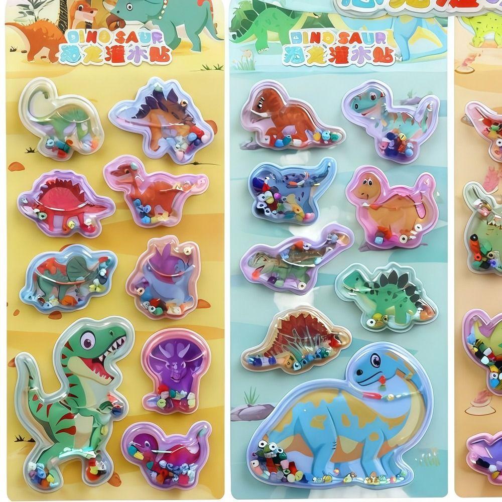 Water Cup Decoration Sparkly Dino Decor Decals DIY Decoration Sticker  DIY Crafts