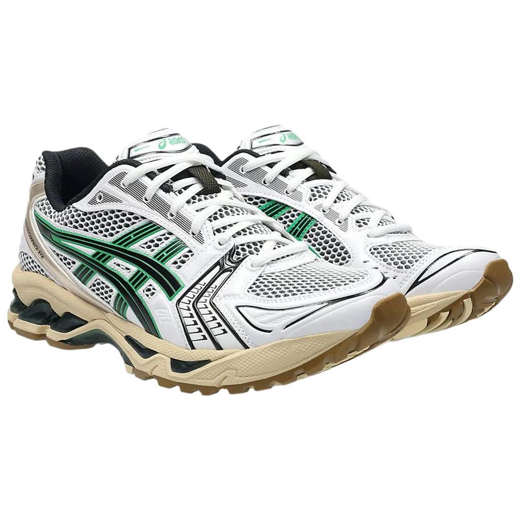 ASICS Gel Kayano 14 Casual Running Shoes Unisex White Green 1203A740-103