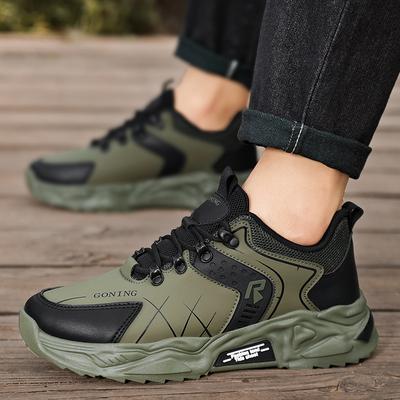 Sneaker Herren Herbst und Winter neu atmungsaktiv Outdoor Wanderschuhe rutschfest verschleißfest leicht Wanderschuhe lässige Herrenschuhe