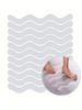 24Pcs Package Transparent Anti-Slip Stickers For Bathroom Floor And Shower - Bathtub Floor Safety Anti-Slip Strips