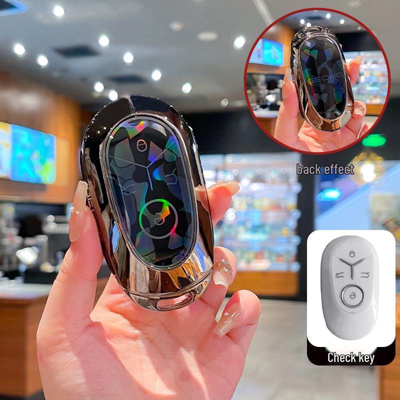 Geely Xingyuan Premium 2025 Key Case with Metal Buckle - Dream Exploration Edition Keychain