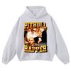 Oversized Cotton Hoodie Men - Streetwear Graphic Print Loose Fit Long Sleeve Pullover Sweatshirt