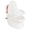 Rinçage Et Porte-papier Toilette - JAMARA - Modèle 460959 - Plastique - Orange - Accessoires De Salle De Bain