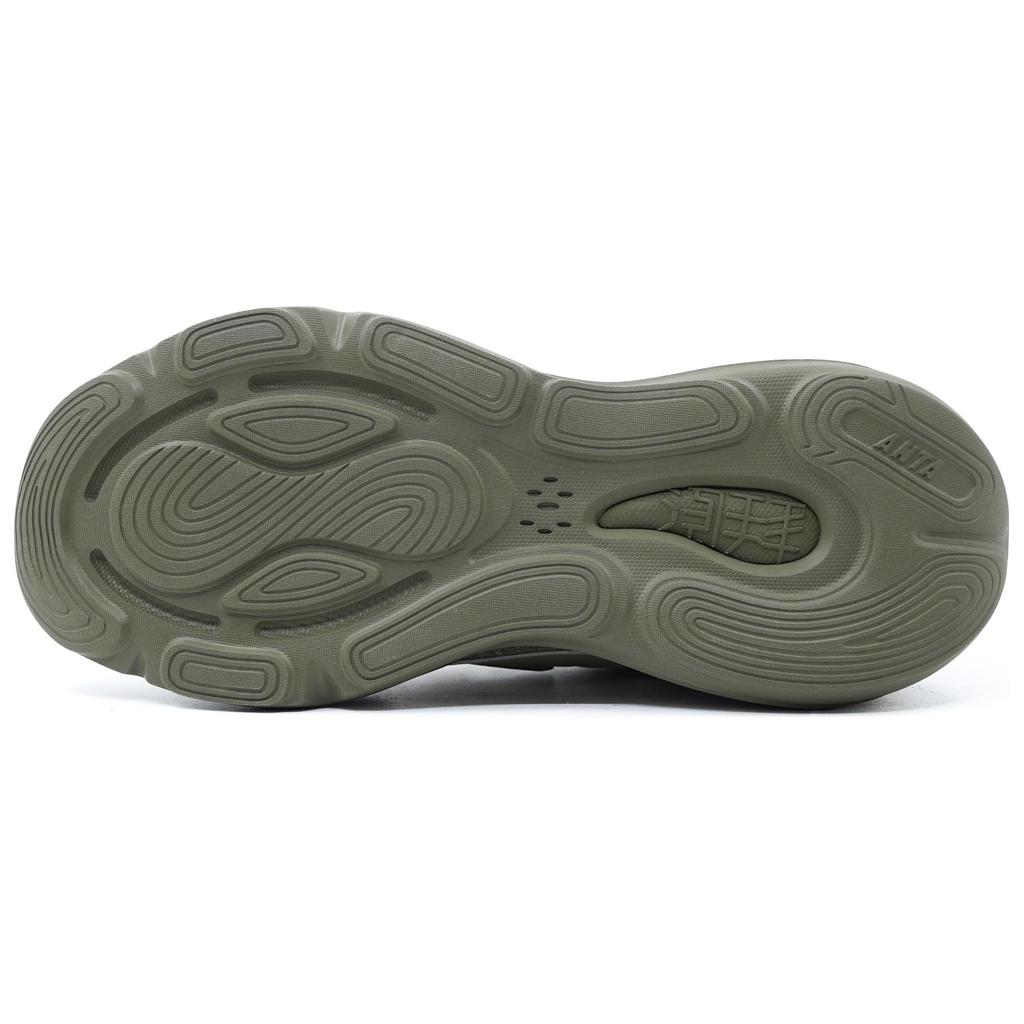 Anta Chao Bai Max Fashion Trend Comfortable Versatile Non-Slip Wear-Resistant Low-Top Casual Shoes Men Casual Shoes Khaki 112518841R-1