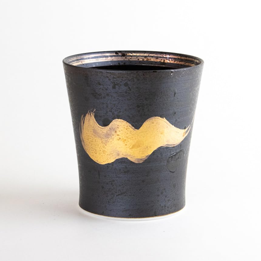 Retirement Gift for Men: A Retirement Gift of Appreciation: Arita Ware Unkaku Gold Shochu Glass, Comes in a Thank You Wooden Box