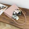 Ladies bag autumn and winter new small bag dumpling bag plaid simple shoulder bag women's armpit bag one