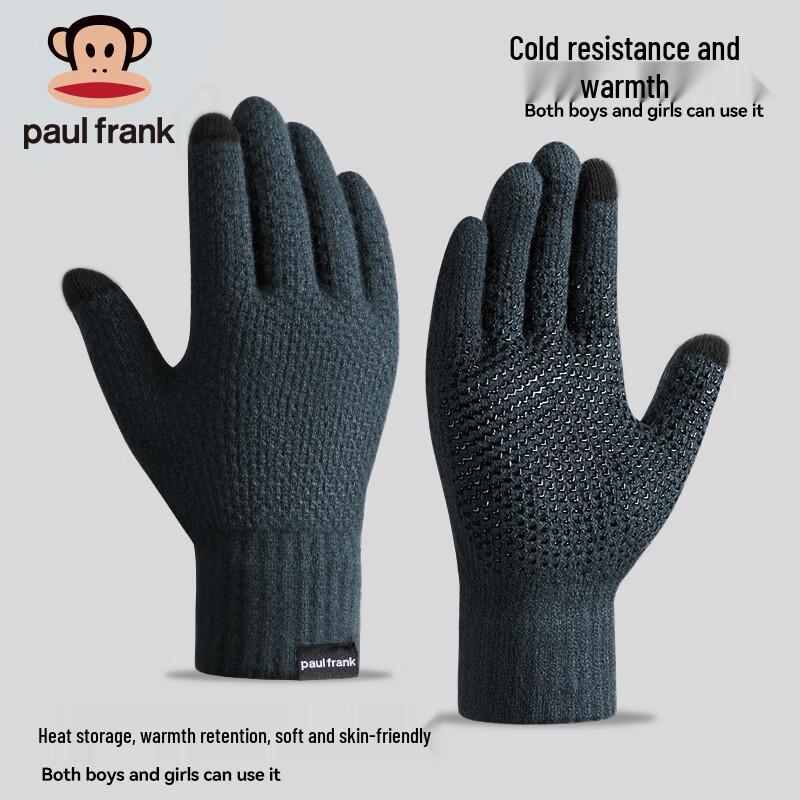 Paul Frank Men s Winter Warm Touchscreen Knitted Gloves One Size