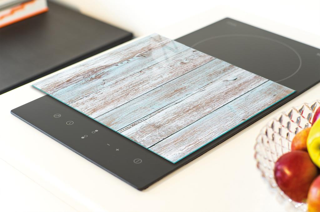 SZKLANA DESKA DO KROEJNIA 30x22 DREWNO