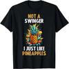 Hola drôle ! Plages Ananas Portant des Strings T-shirt Ananas