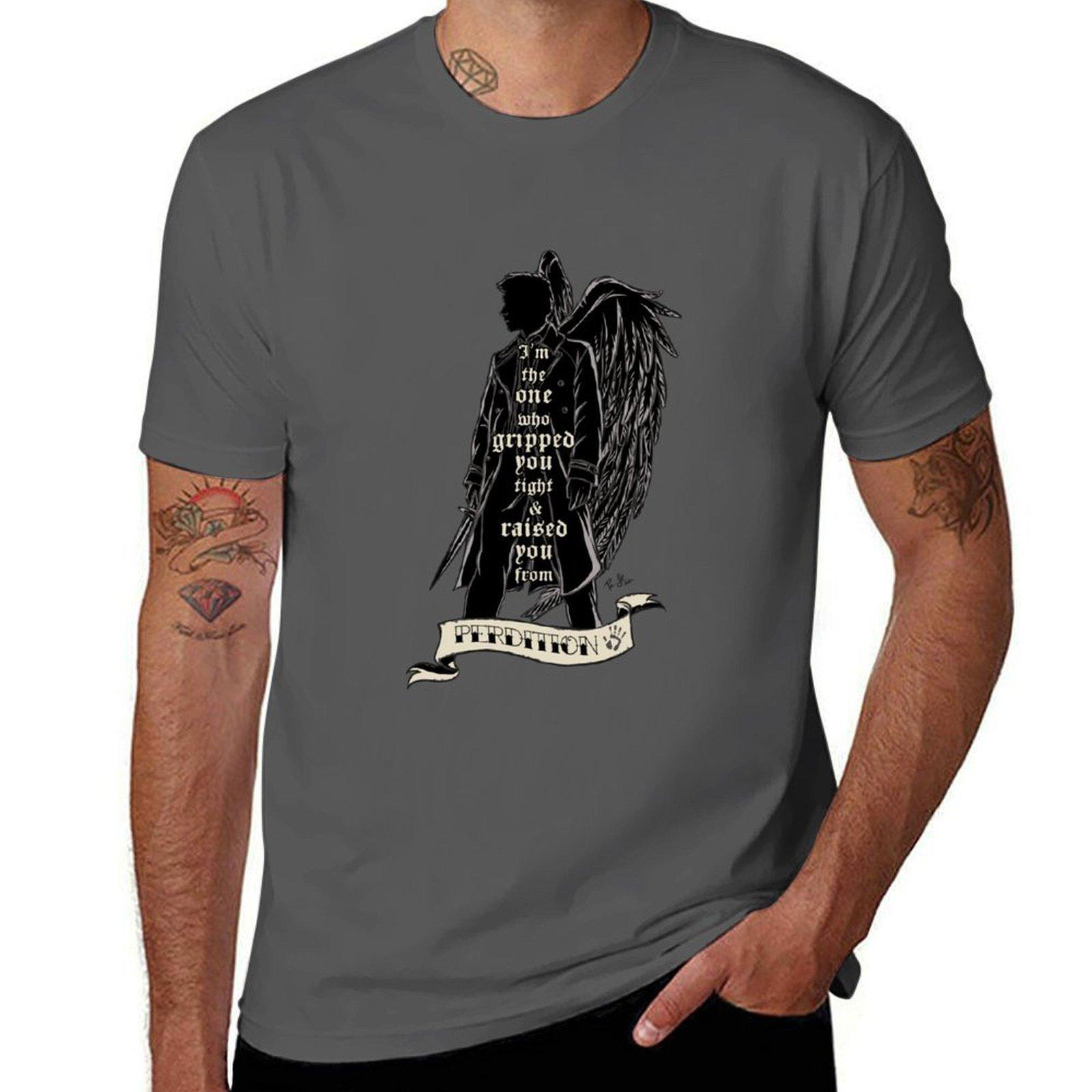 

Perdition T-Shirt man t shirt designer essential t shirt man t shirts cotton T-Shirt 4XL