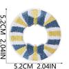 Summer Beach Style Embroidery Cloth Sticker Ironing Casual Clothing Backpack Shoes And Hats Personalized Decoration Repair Fabric Sticker