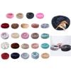 Cat Cushions Bed Multiple Size and Color Winter Soft Round Sofa Bed Cat Bed for Indoor Cat Furry Sofa