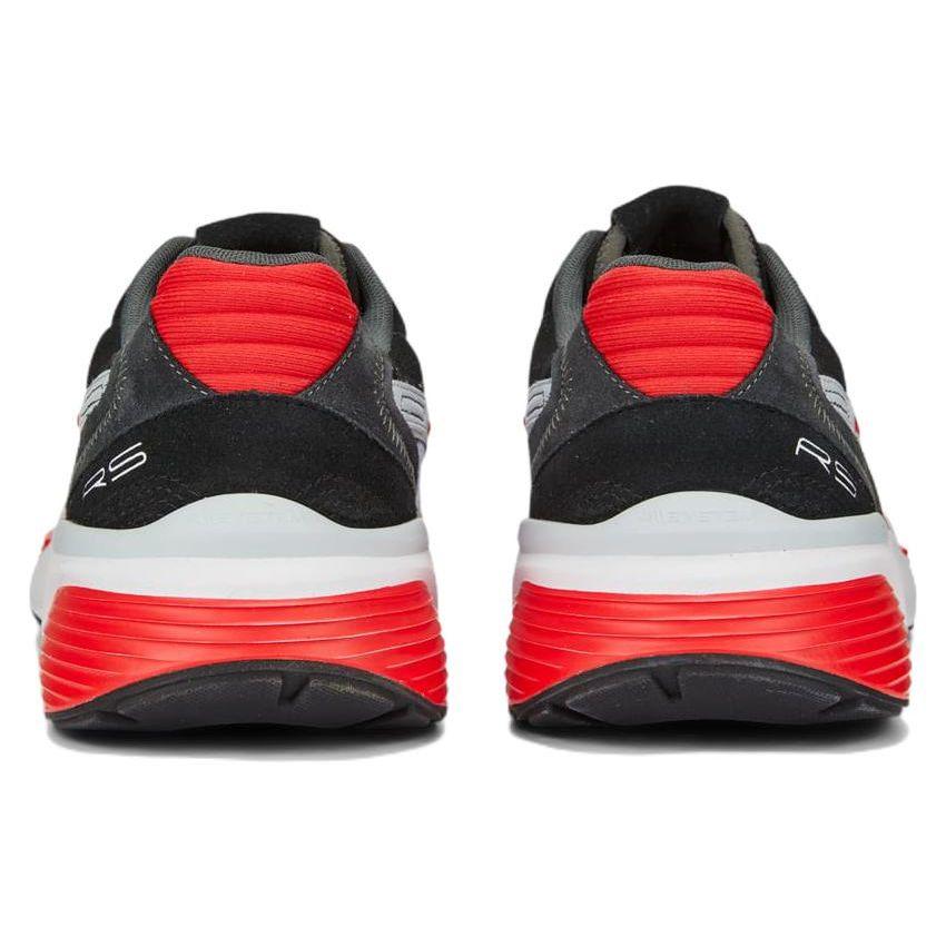 Puma Rs-Metrisk Mesh Rund Tå Snøresko Demping Lav Topp Livsstilsko Unisex sneakers Hvit Svart Rød 386169-02