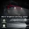 140W 7IN LED Headlight Bulb Anti Fog Waterproof Spotlight Headlight for Off Road Vehicles Motorcycles