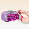 Rechargeable 42 LED UV Nail Lamp,Cordless Nail Dryer with Removable Bottom,Professional Gel Curing Lamp for Fingernail Toenail