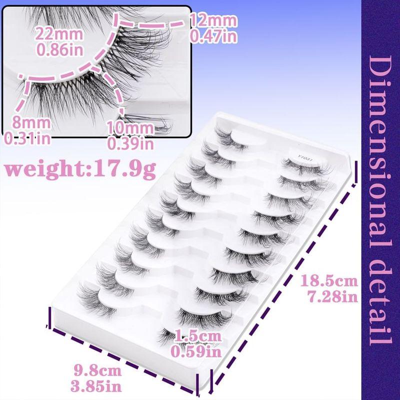 Lashie - Natural Multipack False Eyelashes (Various Designs)