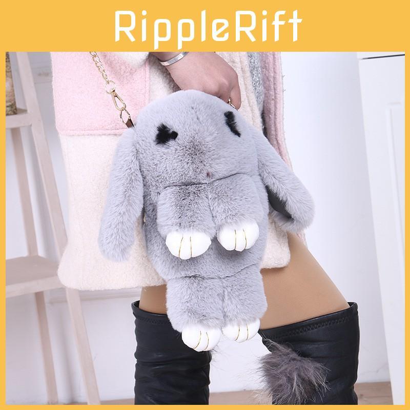 Adorable Rabbit Purse Tote Bunny Backpack Shoulder Bag For Daily Adventures