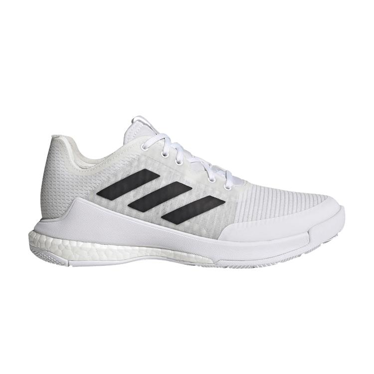 

Adidas Crazyflight White Black Женские кроссовки Cloud-White Core-Black Grey-Two FY1639