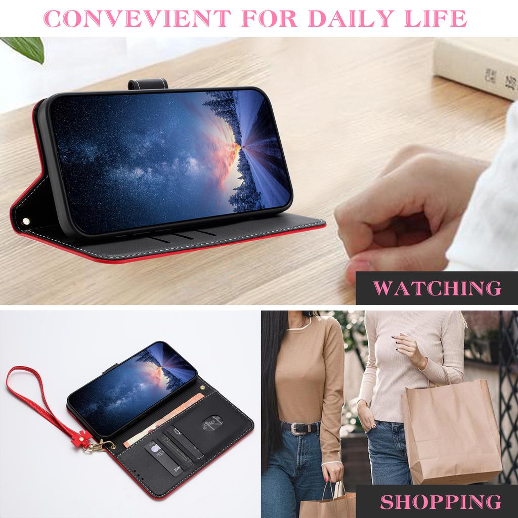 For Xiaomi Redmi K80 Ultra 5G Case Bowknot Decor Wallet Leather Phone Cover with Wrist Strap