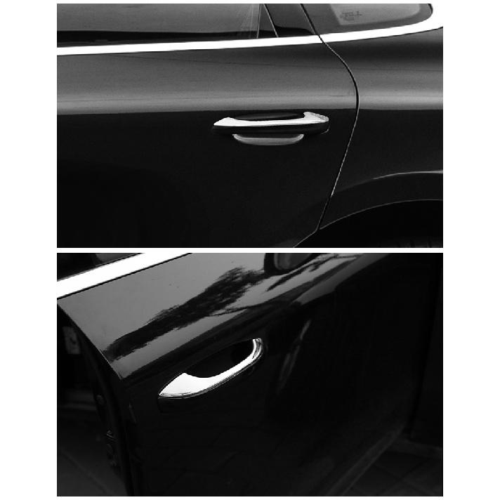 For Porsche Macan 95B 2014 2015 2016 2017 2018   Chrome Car Door Handles Cover Trim Styling Stickers Auto