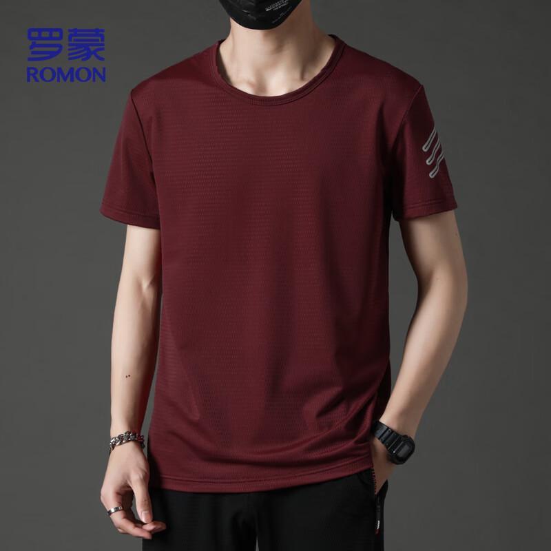 ROMON Men s Ice Silk Quick Dry Sport T-Shirt 9XL