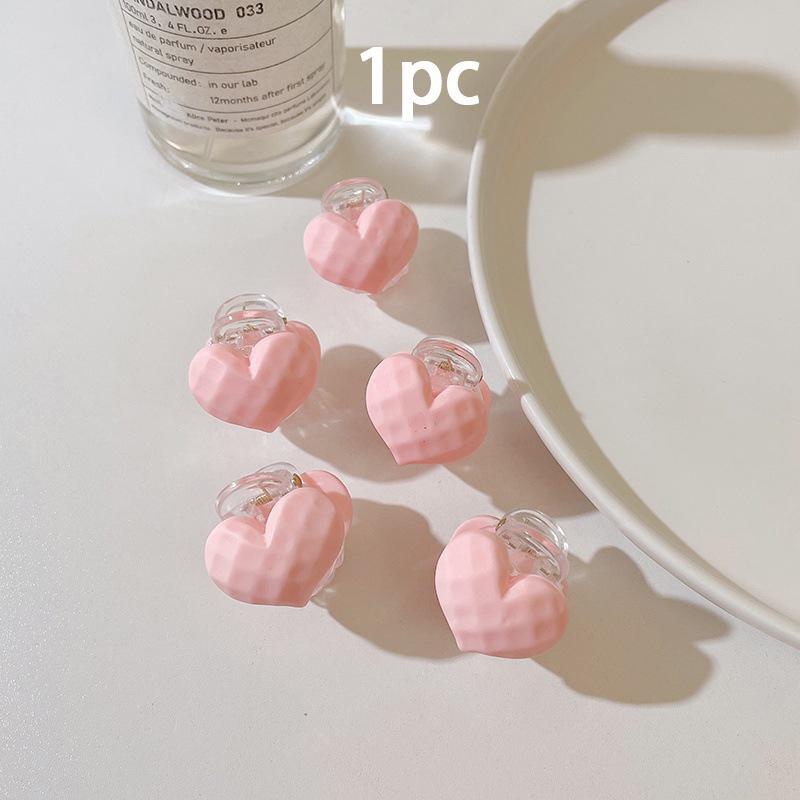 Süße, schöne rosa Dopamin-Haarspange für Frauen, Kawaii-Metall-Haarnadel, Mädchen-Haar-Accessoires, Pony, gebrochene Haarspangen, Seitenspangen