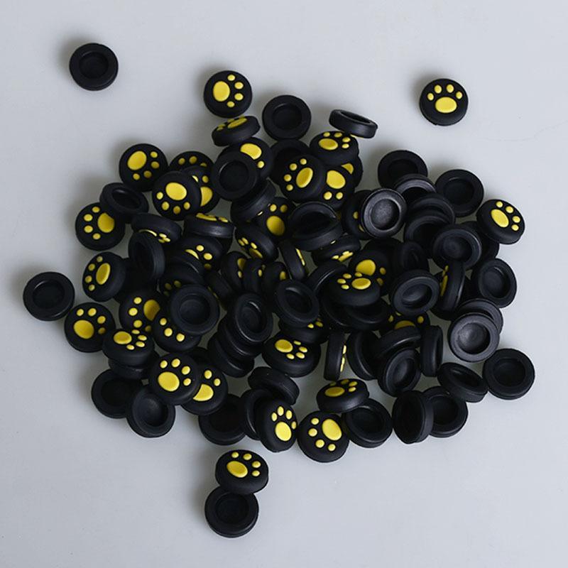 10Pcs Cute Cat Paw Soft Silicone Non Slip Thumb Grips For Lite Oled Daily Gaming