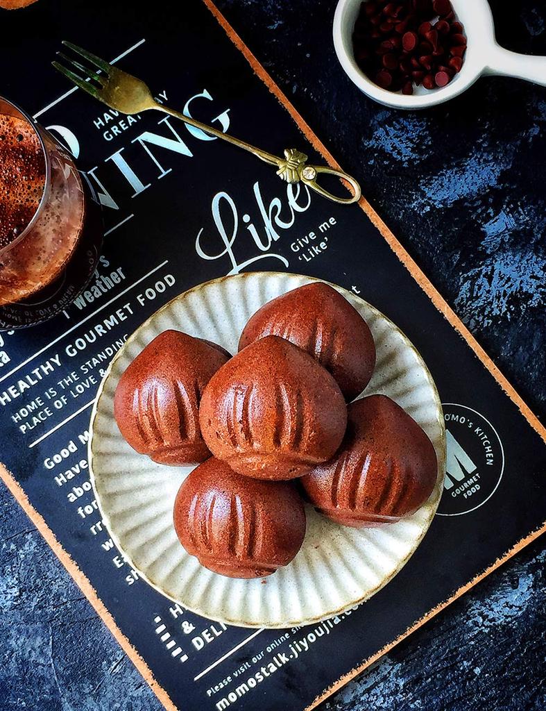 CHEFMADE Chestnut-Shaped Marron Cake Mold, 12-Cavity Chocolate Mold, Non-Stick Cake Mold