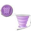 BLOOPIC Travel Folding Cup 180ml Folding Cup Food Grade Silicone