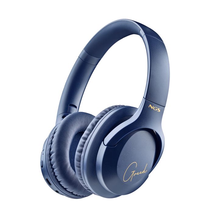 Casque Bluetooth - NGS - ARTICA GREED BLUE - Bluetooth 5.1 - Autonomie 10 heures - Micro intégré