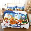 Christmas Duvet Cover Set Santa Claus Elk Children Bedding Set Holiday Gifts for Bedroom Decoration Queen King Full Size