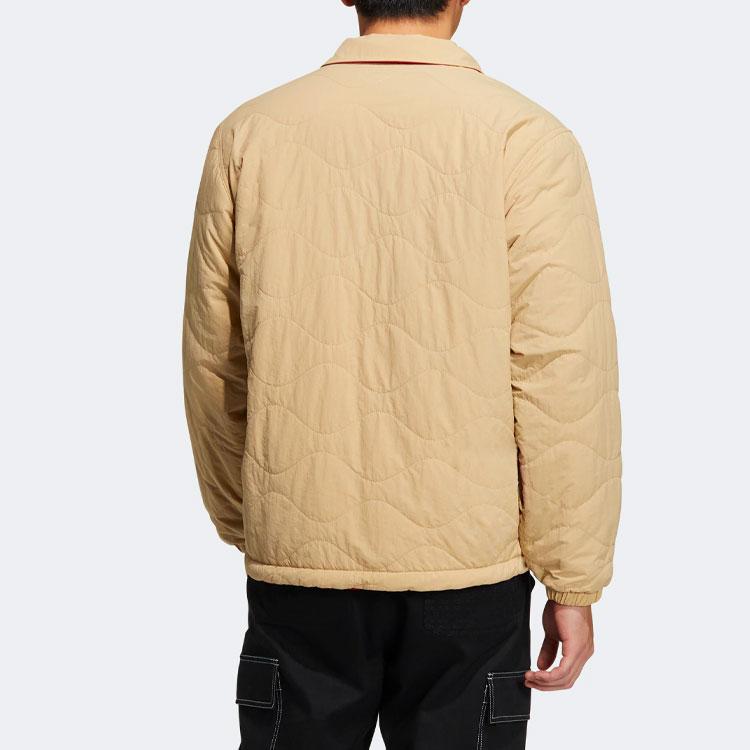 Adidas Originals Reversible Single-Breasted Cotton Jacket Men Outerwear Red HY7291