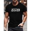 European Sizes "SAVAGE" Trendy Street Style | Unique Letter Print, Lightweight Round-Neck Short-Sleeved Shirt, Spring Release, Casual Fit