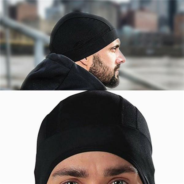 Breathable Hat Moisture Wicking Cooling Skull Cap Inner Liner Helmet Beanie Cap Sweatband Quick Dry