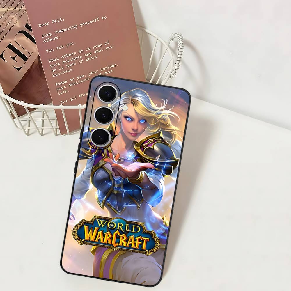 Web Game W-WarcraftS Phone Case For Samsung S 24 Fe 25 Ultra Plus 20 Lite 21 30 22 23 24 22 Ultra 5G Fundas