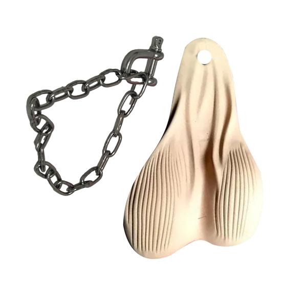 Hanging Truck Balls Nuts, Funny Trailer Hitch Decoration with Chain, Prank Automotive Vehicle Exterior Accessory, Gag Gifts for Boyfriend Husband