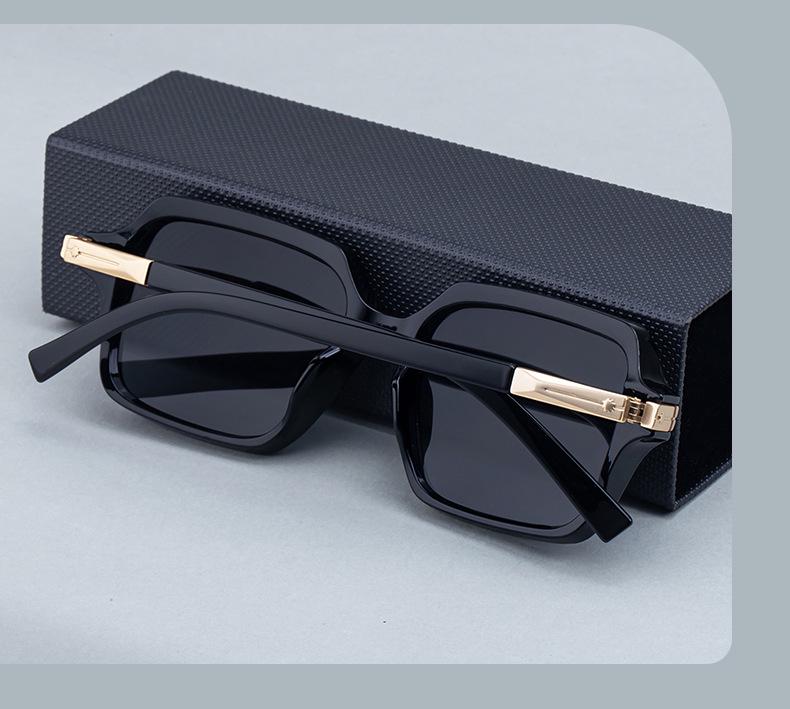 KAJILA Men's Trendy 2026 European Square Frame Sunglasses - Versatile Outdoor Sun Protection
