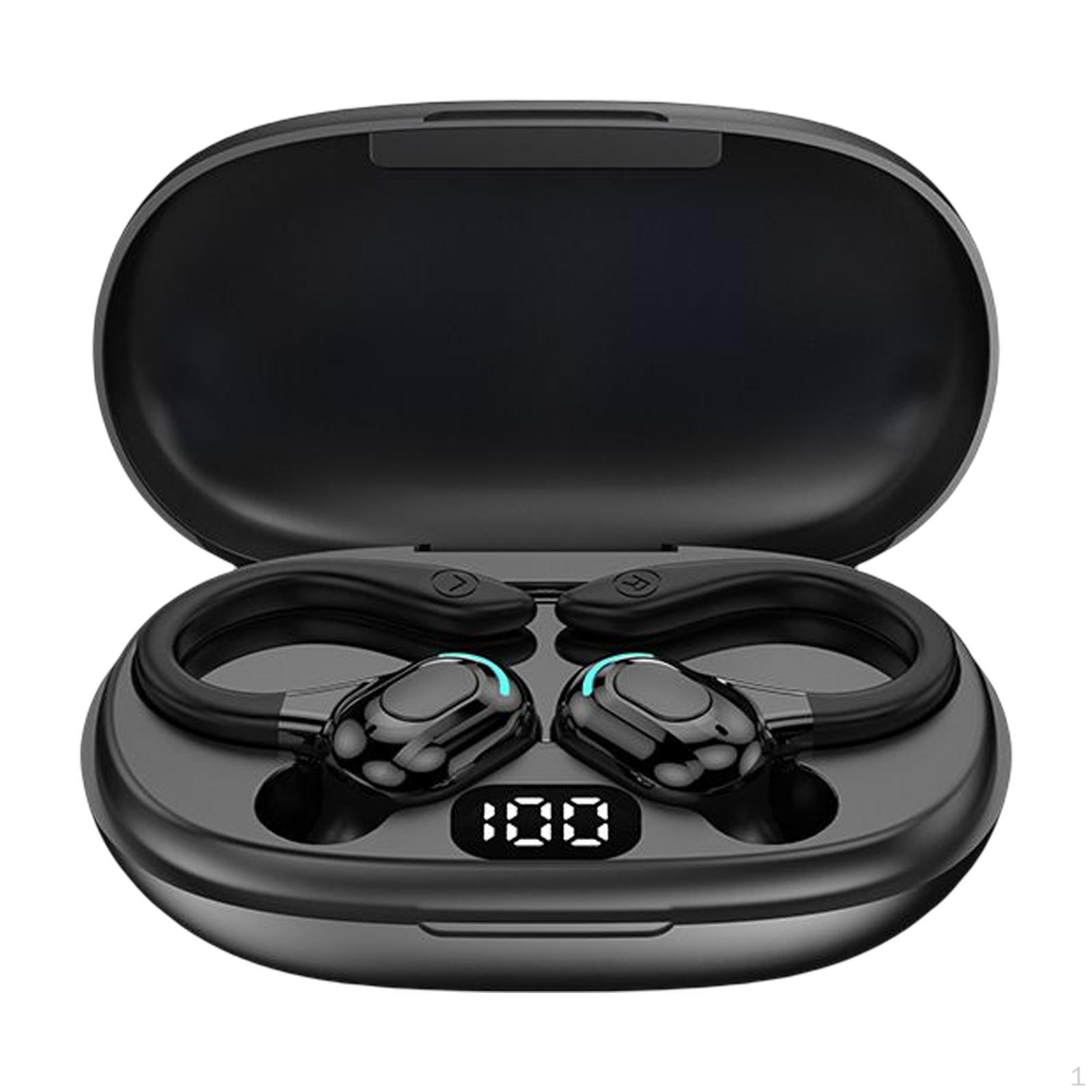 

F8 Bluetooth Headphones Noise Cancelling Auto Pairing for Working Gym чорний