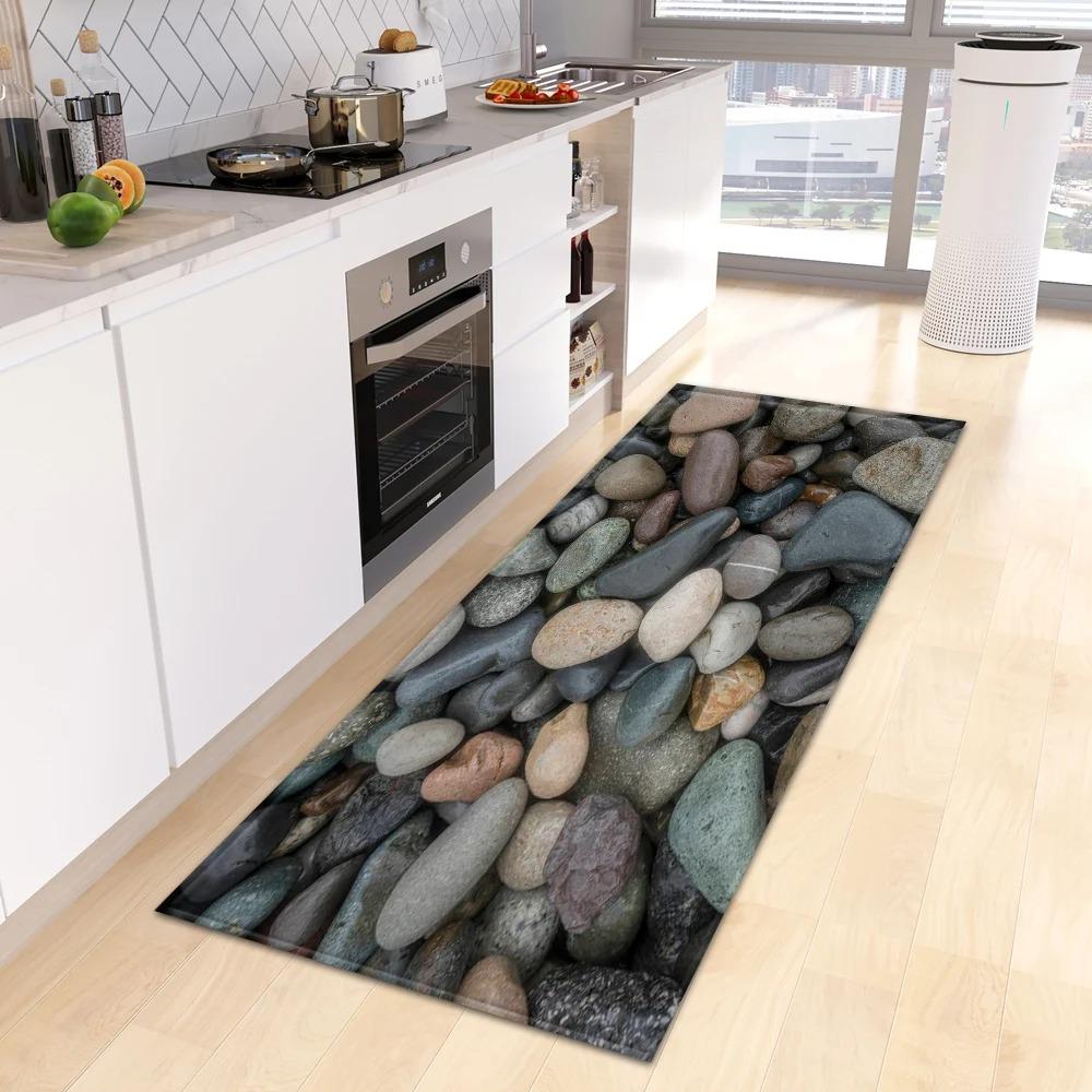 Pebble Pattern Home Kitchen Floor Mat Door Front Decoration Floor Mat
