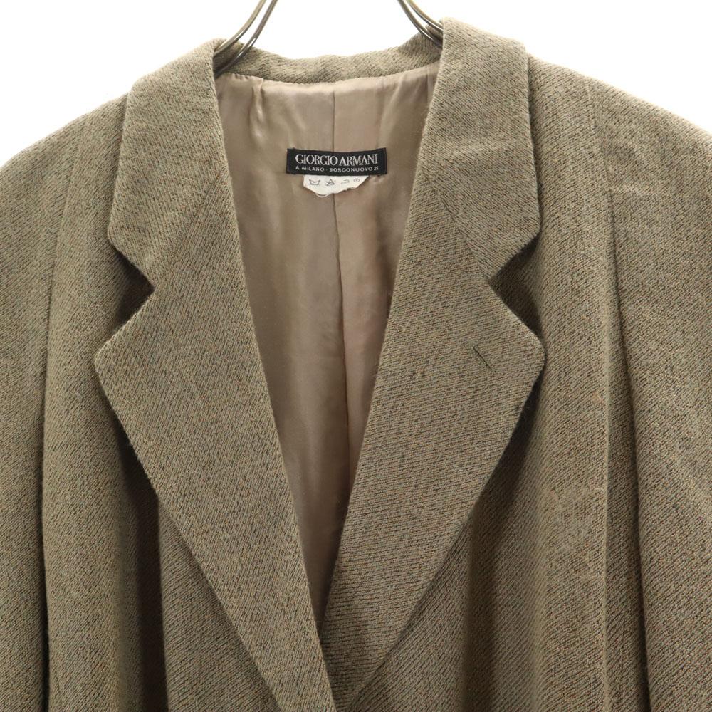 Giorgio Armani 90s Made In Italy Old Tailored Jacket 38 Beige Women Used