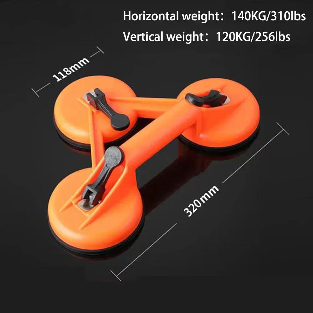 Handle Suction Cup Glass Suction Cup Dent Puller Handle Lifter for Lift Floor Tile Car Windshield Repair Hand Construction Tools